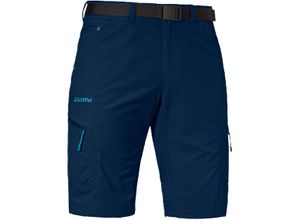 4057038572579 - Schöffel Cargo-Shorts Silvaplana 2 schnelltrocknend UV-Schutz für Herren blau 52