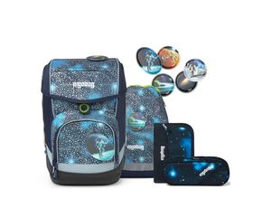 4057081077458 - ergobag Cubo SUPER REFLEX GLOW Edition SET 5tlg Bär Anhalter durch die Galaxis-Bär Anhalter durch die Galaxis