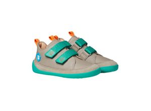 4057081142651 - - Klett-Halbschuhe BUDDY CRAB in taupe türkis Gr29
