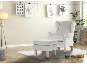 4057115709133 - Hocker GUTMANN FACTORY beige B55cm H44cm 100% Polyester Hocker 4057115709133 - Hocker GUTMANN FACTORY beige B55cm H44cm 100% Polyester Hocker