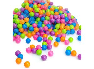 4057216037050 - Littletom - 300 Bunte Bälle für Bällebad - 55cm Bällebad Bälle Kinder Spielbälle Bällepool - bunt 4057216037050 - Littletom - 300 Bunte Bälle für Bällebad - 55cm Bällebad Bälle Kinder Spielbälle Bällepool - bunt