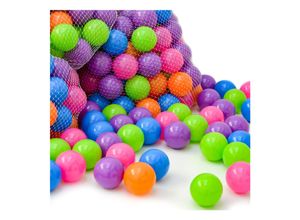 4057216040920 - Bällebadbälle 6 cm Bunte Bälle für Bällebad Spielbälle Babybälle Pastell