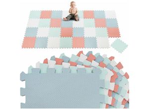 4057216050301 - Littletom - 36 Teile Spielmatte Baby Puzzlematte 30x30 Krabbelmatte Bodenmatte Kinderzimmer - bunt