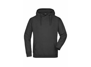 4057223258721 - James & Nicholson Kinder Kapuzensweatshirt JN047K Gr 164 black