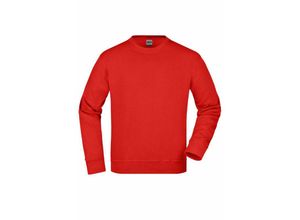 4057223269703 - James & Nicholson Klassisches Rundhals-Sweatshirt JN840 Gr XL red