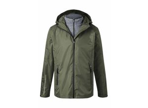 4057223596854 - James&nicholson - Funktionelle Doppeljacke Herren JN1154 Gr 2XL olive black