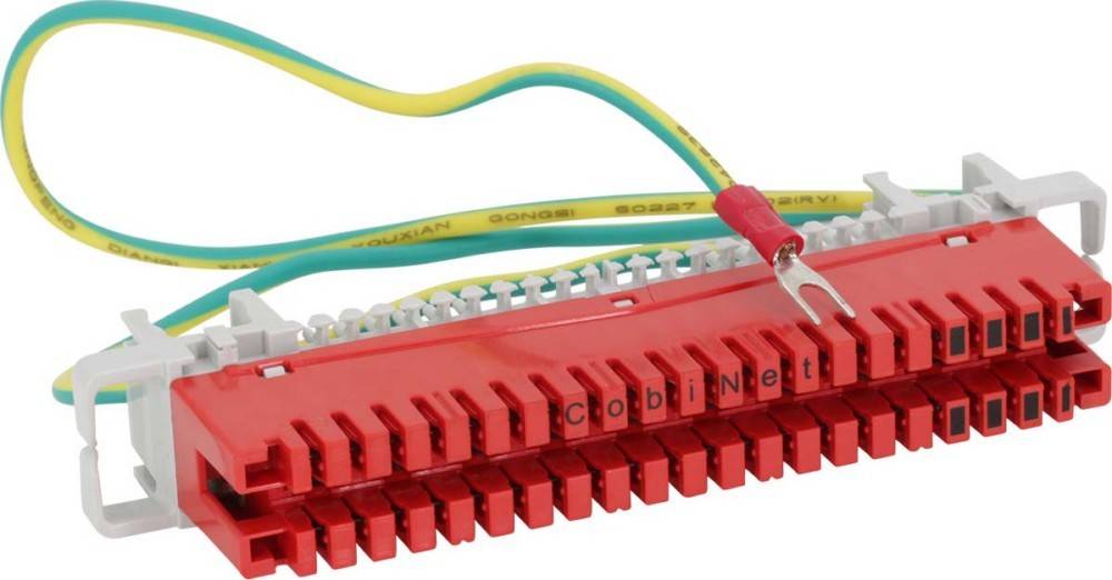 4057227126248 - CobiNet 112624 LSA-Erddrahtleiste 2 34 fProfil-Rundstangen groß uMontagewanne