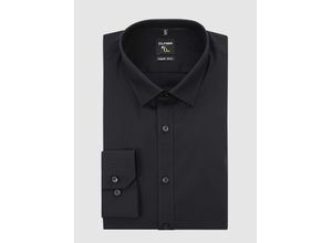 4057242143695 - OLYMP No Six Business-Hemd Super Slim-Fit Kent-Kragen für Herren schwarz 43