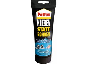 4057278001730 - FP - Pattex Montagekleber Kleben statt Bohren Wasserresistent 340 g Tube weiß Montagekleber