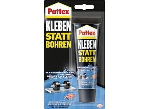 4057278001747 - FP - Pattex Montagekleber Kleben statt Bohren Wasserresistent 142 g Tube weiß Montagekleber