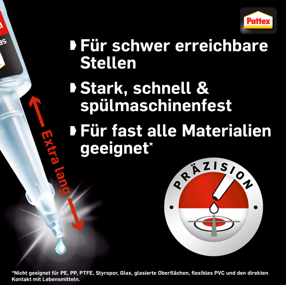 4057278005394 - Sekundenkleber Präzision flüssig 5 g Tube