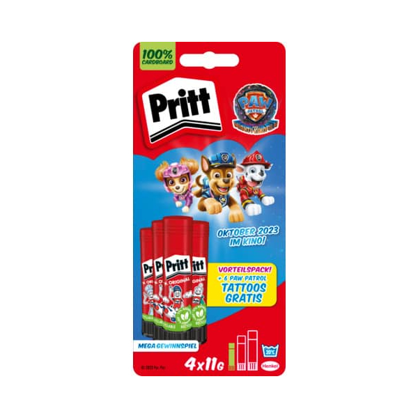 4057278014075 - Klebestift Paw Patrol 44 g Transparent 2798370 2 Stück à 22 g