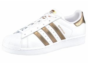 4057283316263 - Große Größen adidas Originals Sneaker »Wmns Superstar« weiß-roségold Gr37