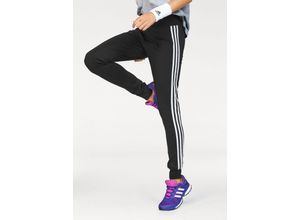 4057288972969 - Große Größen adidas Performance Sporthose »D2M CUFF PANT 3S« schwarz-weiß GrL