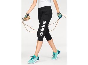 4057289614998 - Große Größen adidas Performance 3 4-Hose »ESSENTIALS LINEAR 3 4 PANT« schwarz-weiß GrXXL