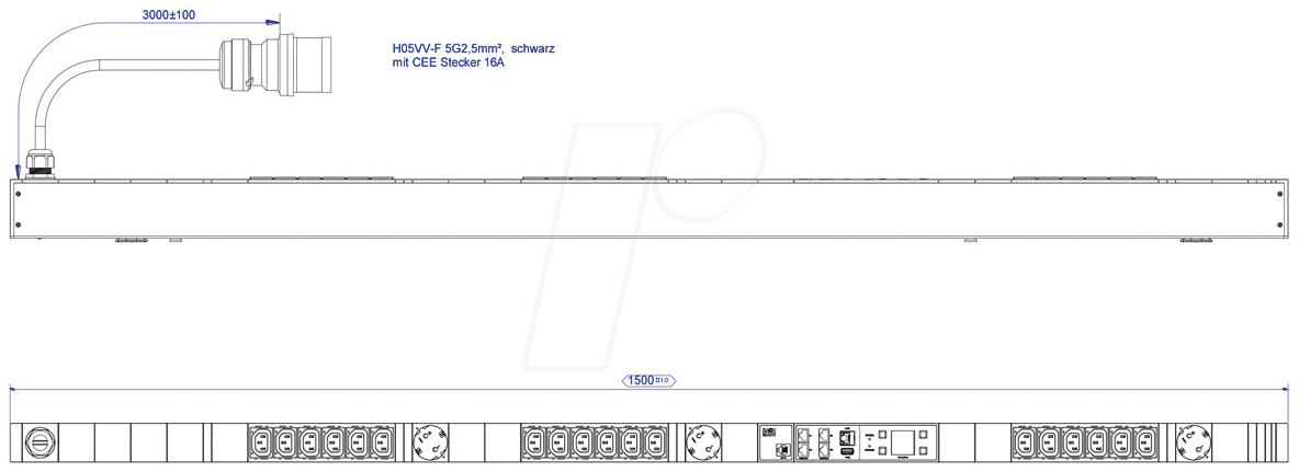 4057298005169 - BACH 8027507 - PDU 18x C13 3x C19