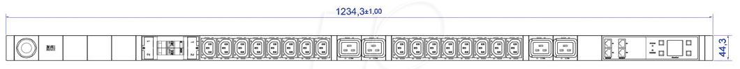 4057298005299 - BACH 8027501-S - PDU 16x C13 4x C19