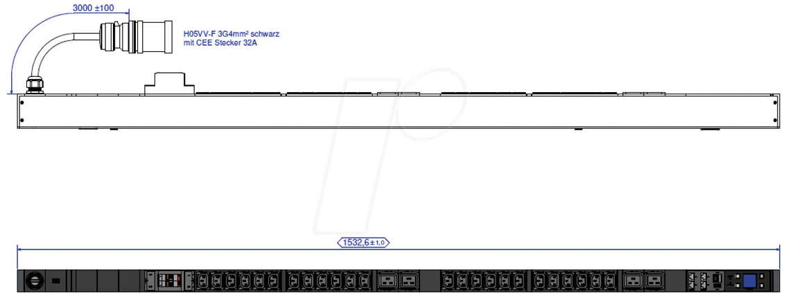 4057298010880 - BACH 8027524 - PDU 24x C13 4x C19