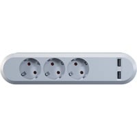 4057298017735 - BACHMANN SMART 3x Schutzkontakt 2x USB Charger 5VDC 31 A  weiß