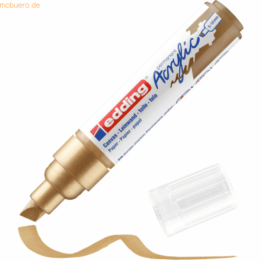 4057305025999 - edding Acrylmarker Acrylic 5000 Keilspitze gold