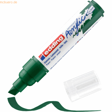 4057305026170 - Edding Vertrieb Gmb - Acrylmarker breit moosgrün