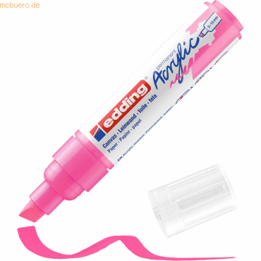 4057305026682 - Edding Vertrieb Gmb - Acrylmarker breit neonpink