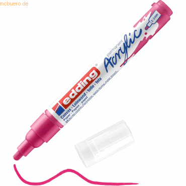 4057305027108 - Edding Vertrieb Gmb - Acrylmarker medium telemagenta