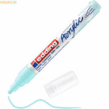 4057305027283 - Edding Vertrieb Gmb - Acrylmarker medium pastellblau