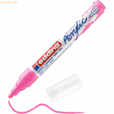 4057305027436 - Edding Vertrieb Gmb - Acrylmarker medium neonpink