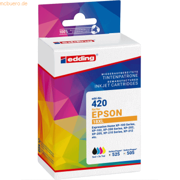 4057305064226 - Tintenpatrone ersetzt Multi 4 Epson T1811-14 black+colour