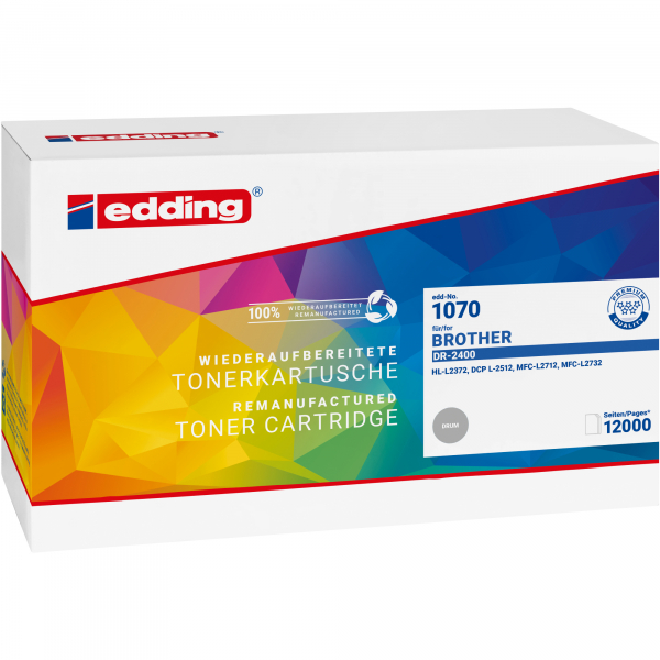 4057305068989 - Trommel 18-1089 wie Brother DR-243CL 4057305068989 Edding 4057305068989 - Trommel 18-1089 wie Brother DR-243CL 4057305068989 Edding