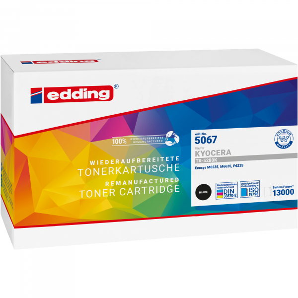 4057305069153 - Toner 18-5063 wie Kyocera TK-5230K schwarz 4057305069153 Edding