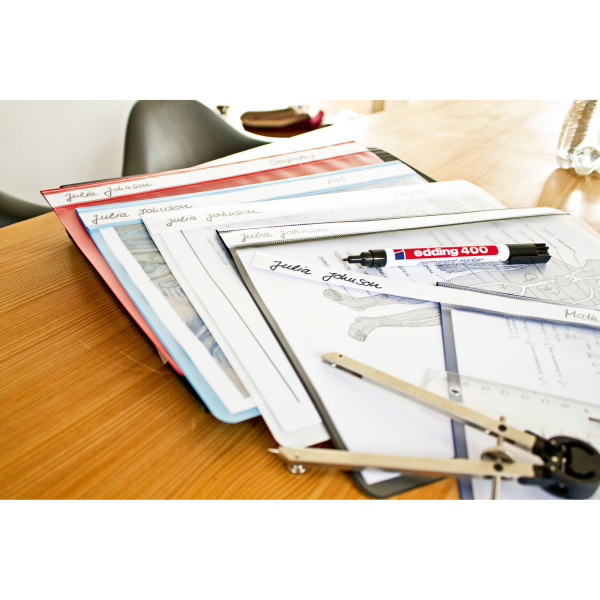 4057305072405 - Permanentmarker-Set Permanentmarker 400-4S Packung 4-farbig sortiert 1mm Rundspitze 4057305072405 Edding