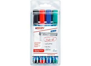 4057305072436 - edding 383 Flipchart-Marker Keilspitze farbsortiert 4er Set