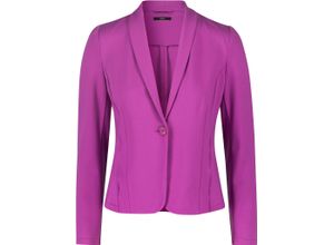 4057309697154 - zero Blazer Teilungsnähte V-Ausschnitt für Damen lila 36