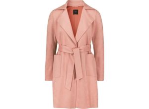 4057309701462 - zero Trenchcoat kurz Taillengürtel für Damen rosa 42