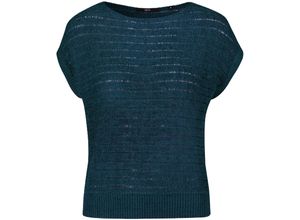 4057309717210 - zero Pullover Kurzarm für Damen türkis 38