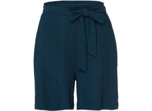 4057309718095 - zero Stoffshorts Bindegürtel für Damen türkis 44