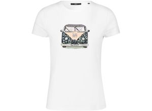 4057309720166 - zero T-Shirt Strass-Besatz für Damen weiß 44