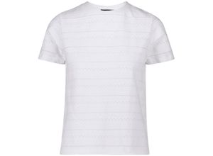 4057309720470 - zero T-Shirt Lochmuster für Damen weiß 34