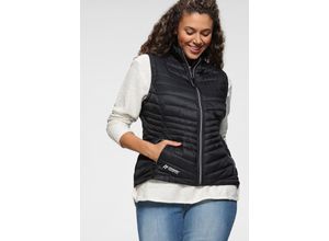 4057486789222 - Große Größen Steppweste schwarz Gr52