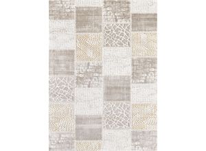 4057553024522 - Teppich SANAT Harmony 3202 Teppiche Gr B L 200 cm x 280 cm 12 mm 1 St beige Orientalische Muster Wohnzimmer Kurzflor modern Schlafzimmer