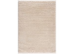 4057553038086 - Hochflor-Teppich SANAT Porto Teppiche Gr B L 200 cm x 290 cm 45 mm 1 St beige (creme) Esszimmerteppiche Wohnzimmer Langflor Shaggy Teppich