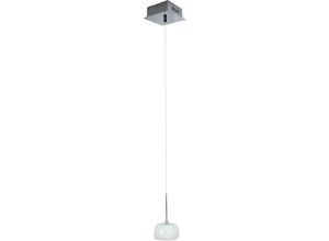 4057651119601 - Pendelleuchte HW170 Deckenleuchte Hängeleuchte Deckenlampe Glasschirm - grey