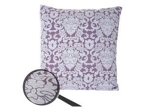 4057651157306 - Zierkissen Barock Sofakissen Deko-Kissen mit Füllung lila 45x45cm 4057651157306 - Zierkissen Barock Sofakissen Deko-Kissen mit Füllung lila 45x45cm