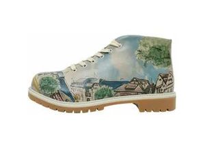 4057651176512 - Chelseaboots DOGO Damen Damen Shortcut Boots These Are Ma Nuts 36 Damen Shortcut Damen Gr 36 Normalschaft braun (beige braun) Lederimitat Schuhe Vegan