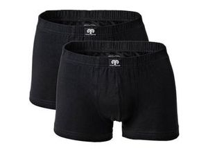 4057651186566 - CECEBA Herren Shorts Vorteilspack - Short Pants Basic Baumwolle Stretch M-8XL einfarbig Schwarz 6XL 2er Pack (1x2P)