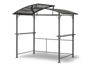 4057651194967 - Leco Profi-Grillpavillon mit Polycarbonat-Dachanthrazit245 x 150 x 234 (L xB x H)