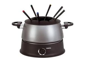 4057651208664 - TEFAL Elektro-Fondue EF300010 silber (edelstahlfarben) Fondues 6 wärmeisolierte Fondue-Gabeln