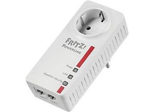 4057651230436 - AVM FRITZ! 1220E Powerline-Adapter 1200 Mbit s 2 x Gigabit-LAN (10 100 1000 Base-T RJ45-Buchse)